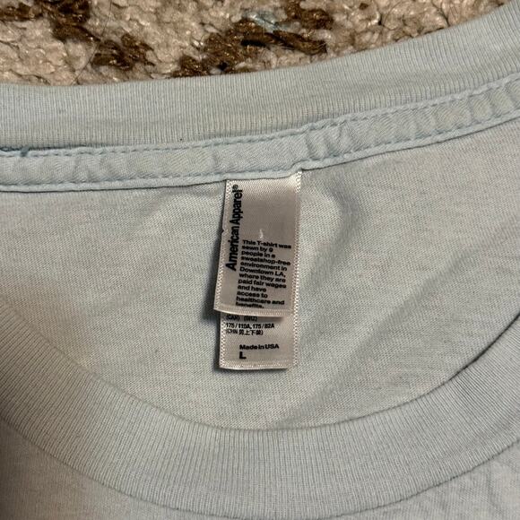 Modest Mouse Sunburst Shirt Size Large Alternative Indie Band Tee Blue/Brown - Picture 4 of 8